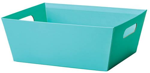 Robin's Egg Blue - Market Tray - 12 x 9-1/2 x 4-1/2"