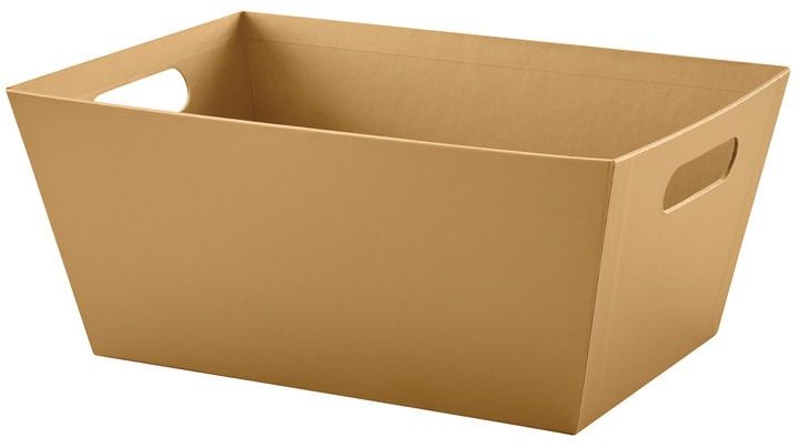 Gold Metallic - Market Tray - 14 x 9 x 6"