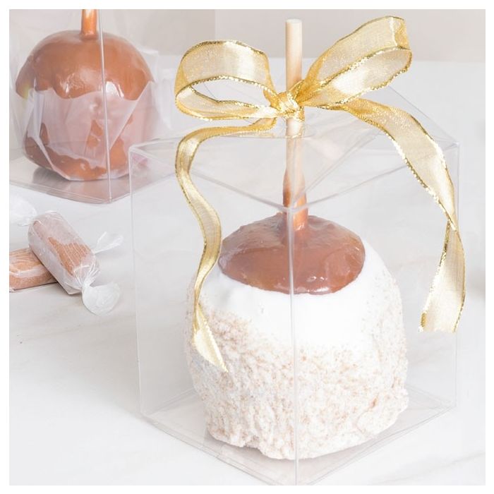 Clear Candy Apple Boxes