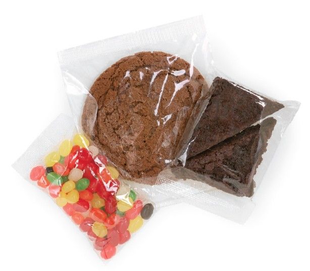Clear - High Barrier Flat Poly Bags (1.4 Mil) - (1 lb) 5-3/4 x 7-3/4" (1.4 Mil)