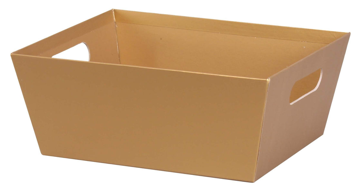 Gold Metallic - Market Tray - 9 x 7 x 3-1/2"