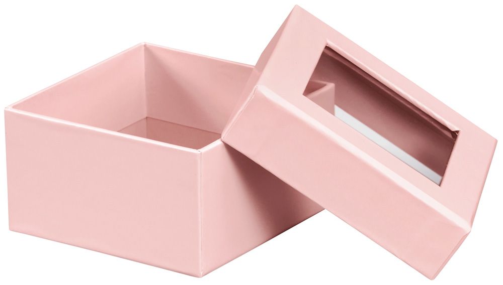 Blush - Window Gourmet Gift Box - 3-1/2 x 3-1/2 x 2"