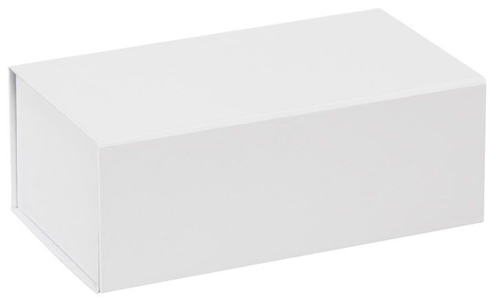 White - Magnetic Closure Gift Box - 6-5/8 x 3-5/8 x 2-1/2"