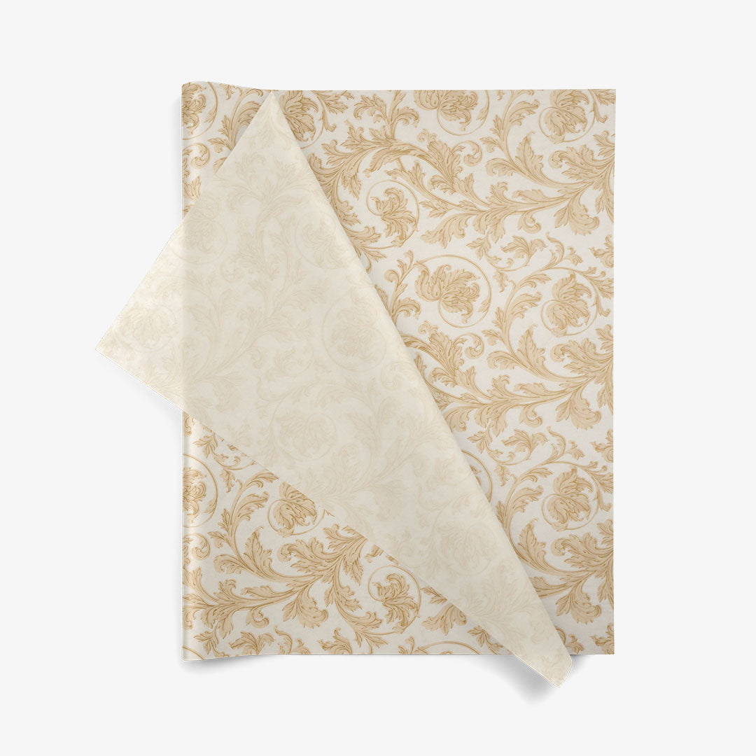 Elegance SatinWrap printed tissue paper, folded sheets