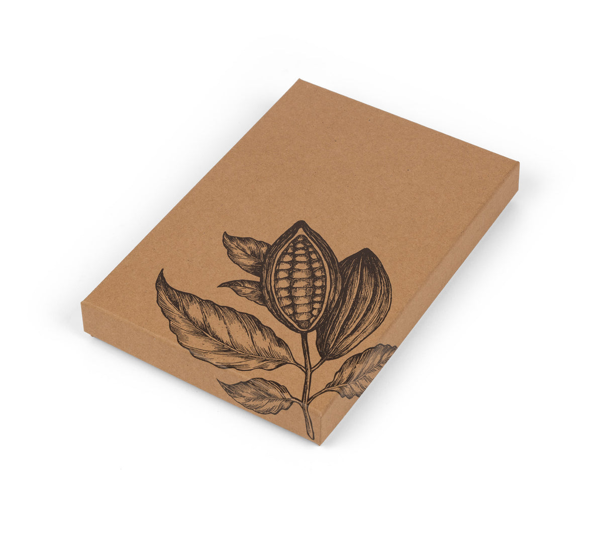 Natural Kraft Cacao Pod Set-Up Box - (24 Pc.) 9-1/2 x 6-3/8 x 1-3/16"