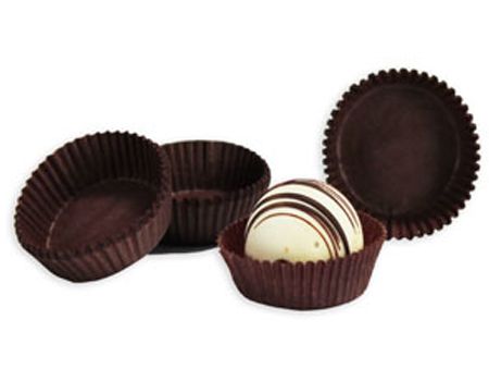 Brown - Candy Cups - 1-3/4 x 5/8"