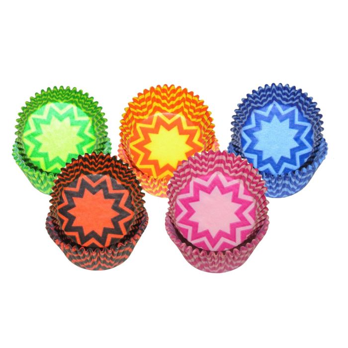 Chevron Print Baking Cups - Cupcake Liners