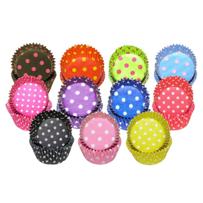 Gingham Print Baking Cups & Cupcake Liners