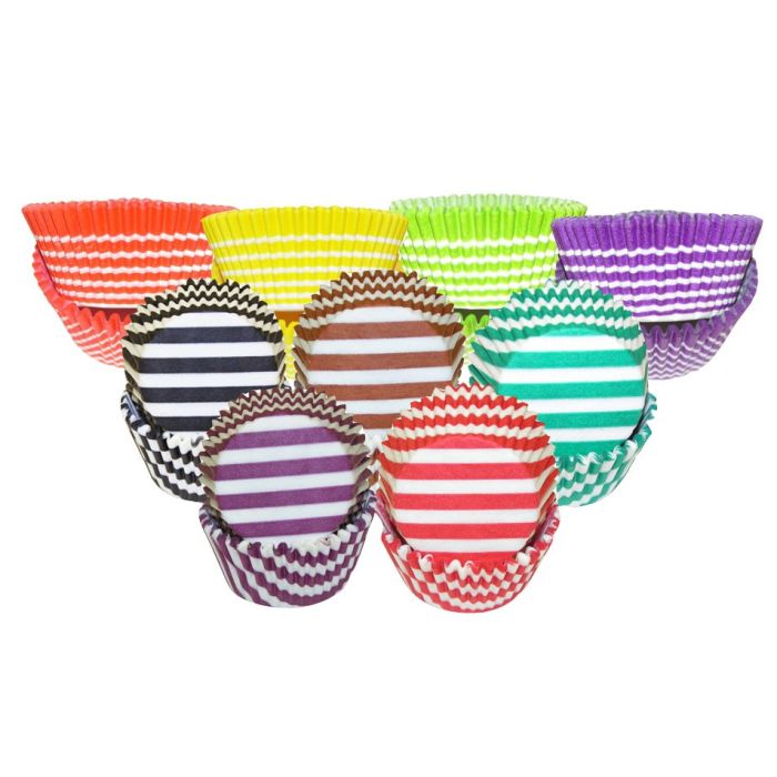 Stripes & Circles Baking Cups & Cupcake Liners