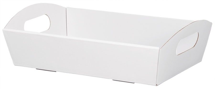 White - Presentation Trays - 11-1/4 x 7-1/2 x 2-1/2"