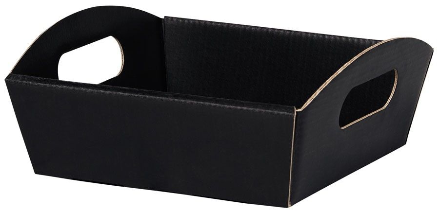 Black - Presentation Trays - 8-1/4 x 7-1/2 x 2-1/2"