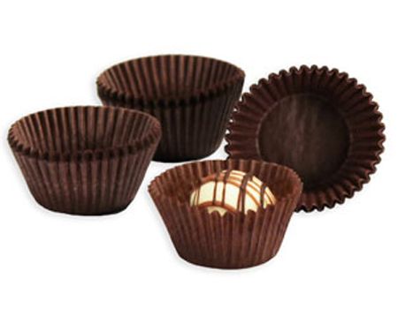 Brown - Candy Cups - 1-1/4 x 7/8"