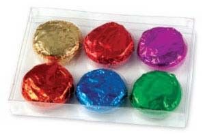 Clear - Oreo / Macaron Box - (6 Pc.) 4-1/2 x 6-3/4 x 1"