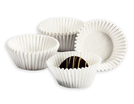 White - Candy Cups - 1-1/4 x 7/8"