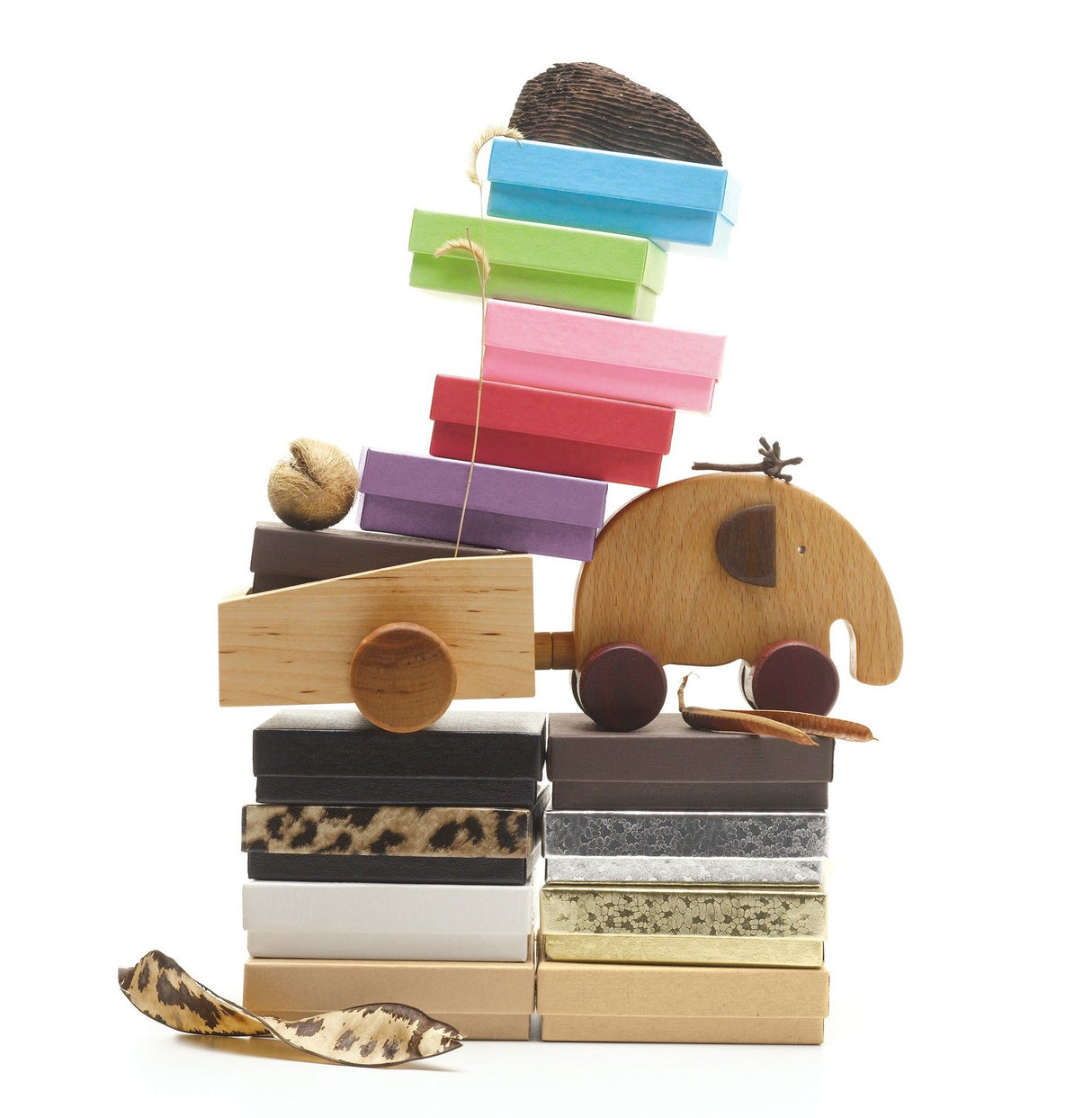 Natural Kraft - Jewelry Box - Assorted Sizes