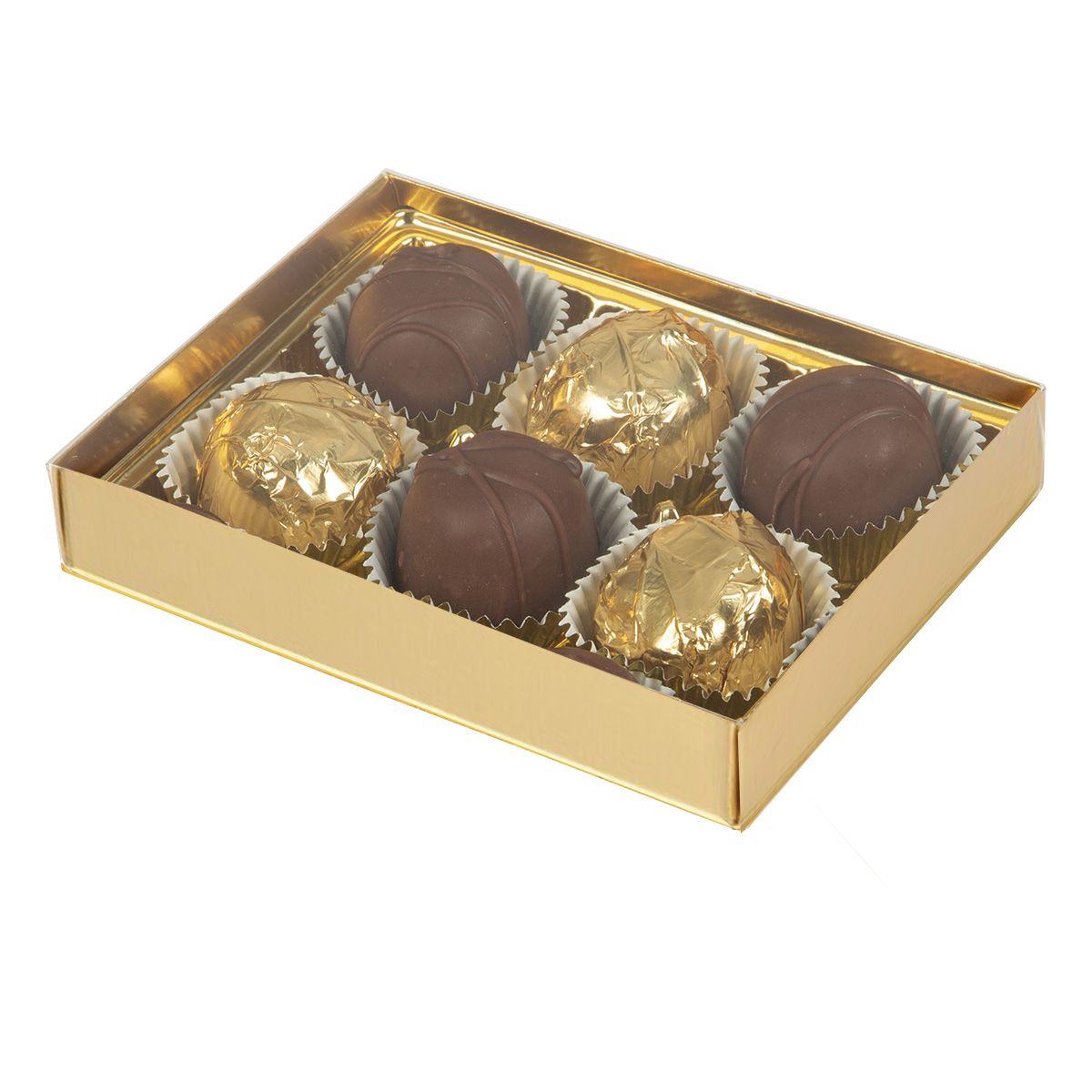 Dusty Gold - Candy Box Base - Base (1 Layer - 6 Pc.) 4-3/4 x 3-1/4 x 1-1/8"