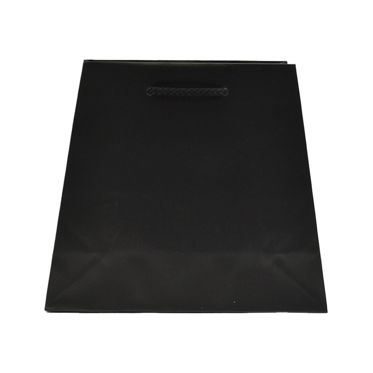 Matte Black - Trapezoid Tote - 7.5" (L-Top) / 10" (L-Bottom) x 4" (W) x 8.75" (H)