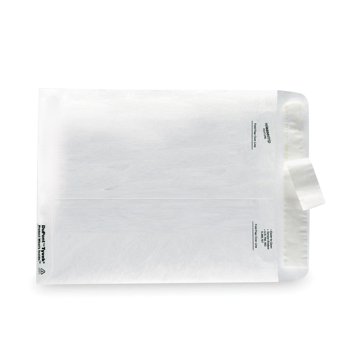 Survivor Lightweight 14 lb Tyvek Catalog Mailers, #10 1/2, Square Flap, Redi-Strip Adhesive Closure, 9 x 12, White, 50/Box