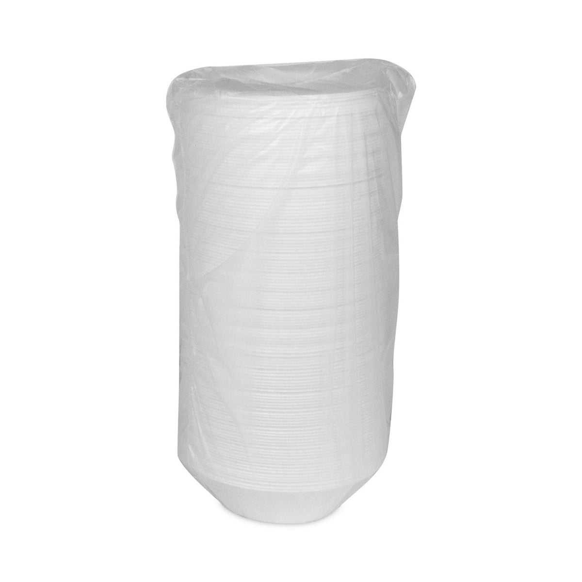 Pactiv Evergreen Placesetter Satin Non-Laminated Foam Dinnerware, Bowl, 12 oz, 6" dia, White, 1,000/Carton