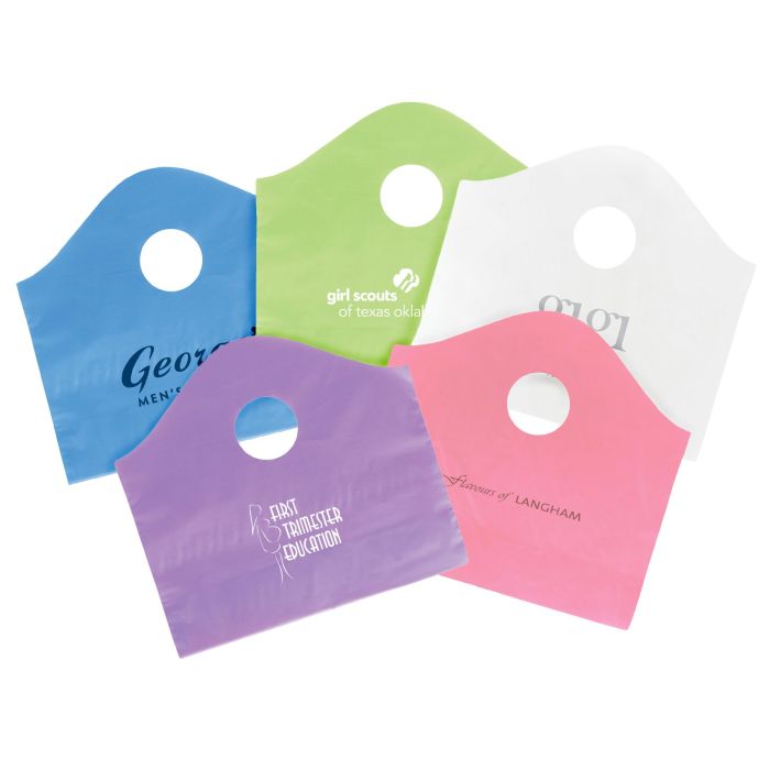 Super Wave Plastic Bags, Clear & Color
