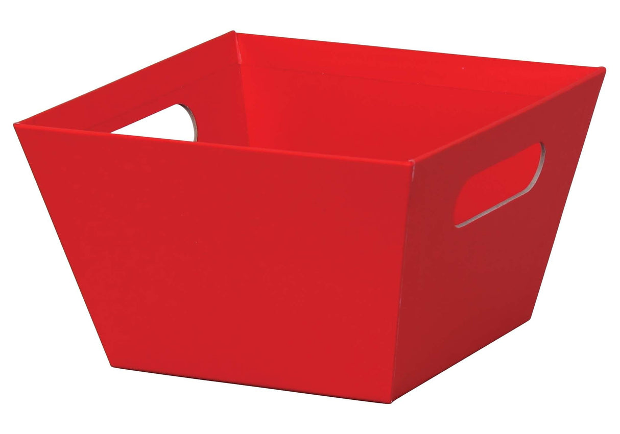 Red - Market Tray - 8 x 8 x 5"