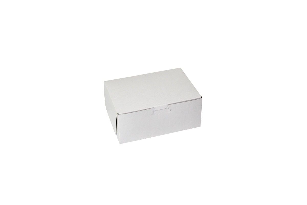 White - 1 Pc. Cake Box - 7 x 5 x 3"