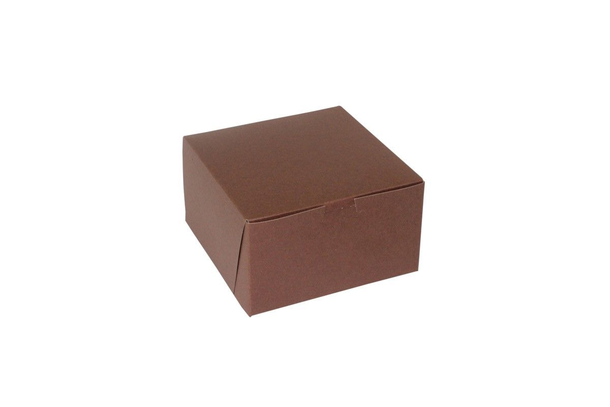 Cocoa - Cupcake Box - 7 x 7 x 4"