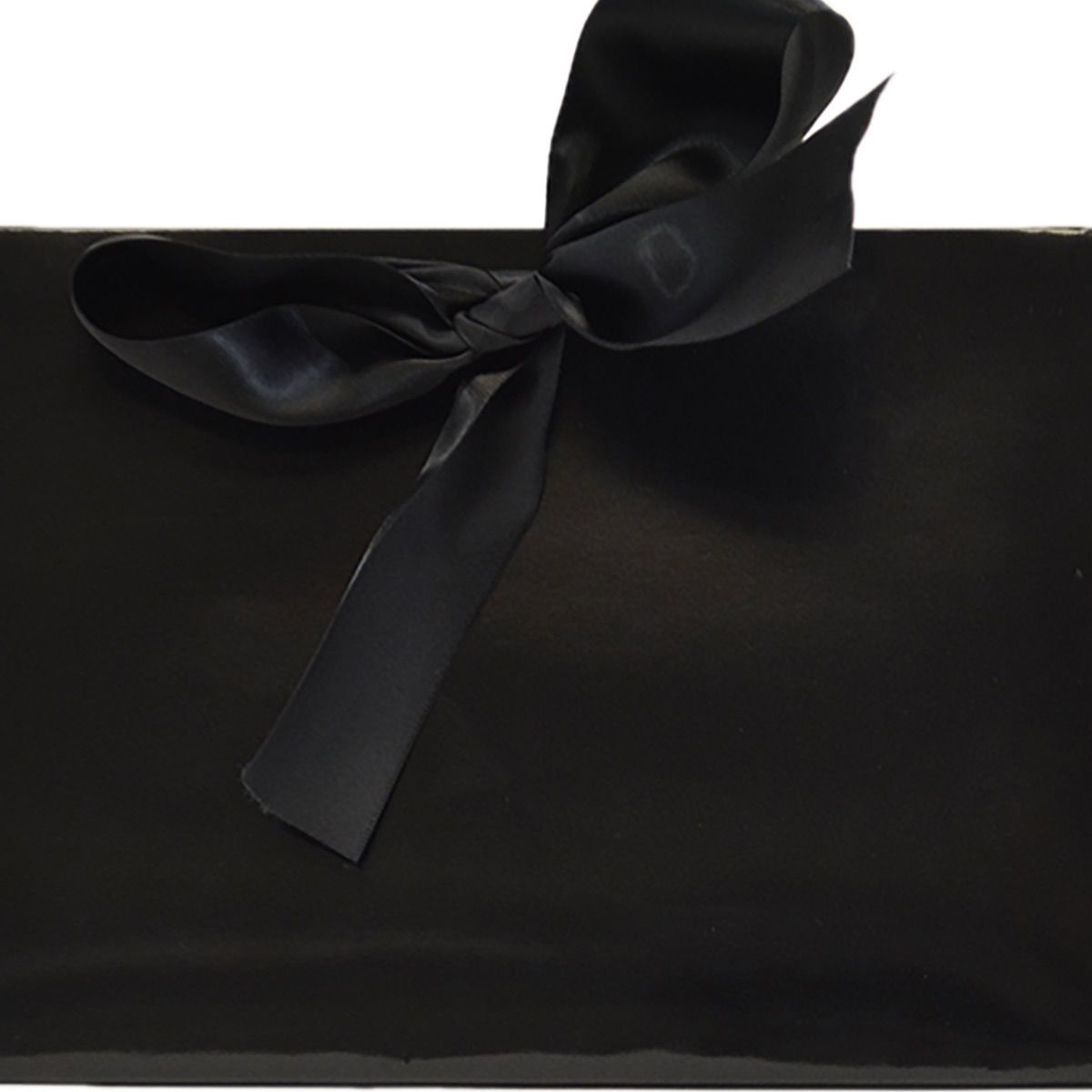 Gloss Black - Purse Box - 8 x 3.5 x 5.5"