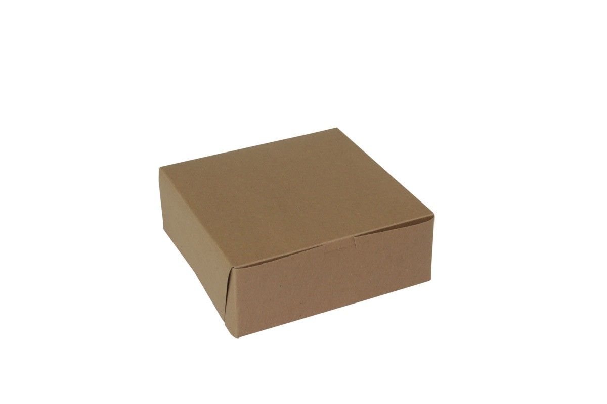 Kraft - 1 Pc. Cake Box - 8 x 8 x 3"