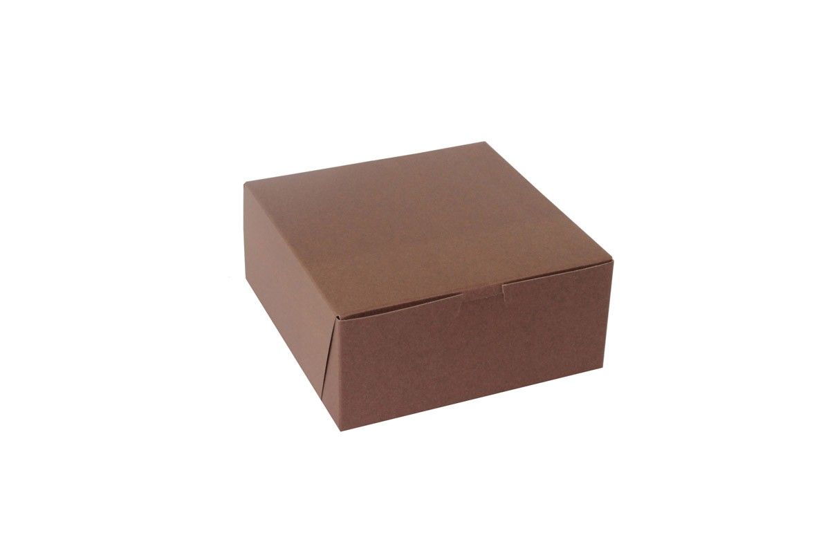 Cocoa - 1 Pc. Cake Box - 8 x 8 x 3"