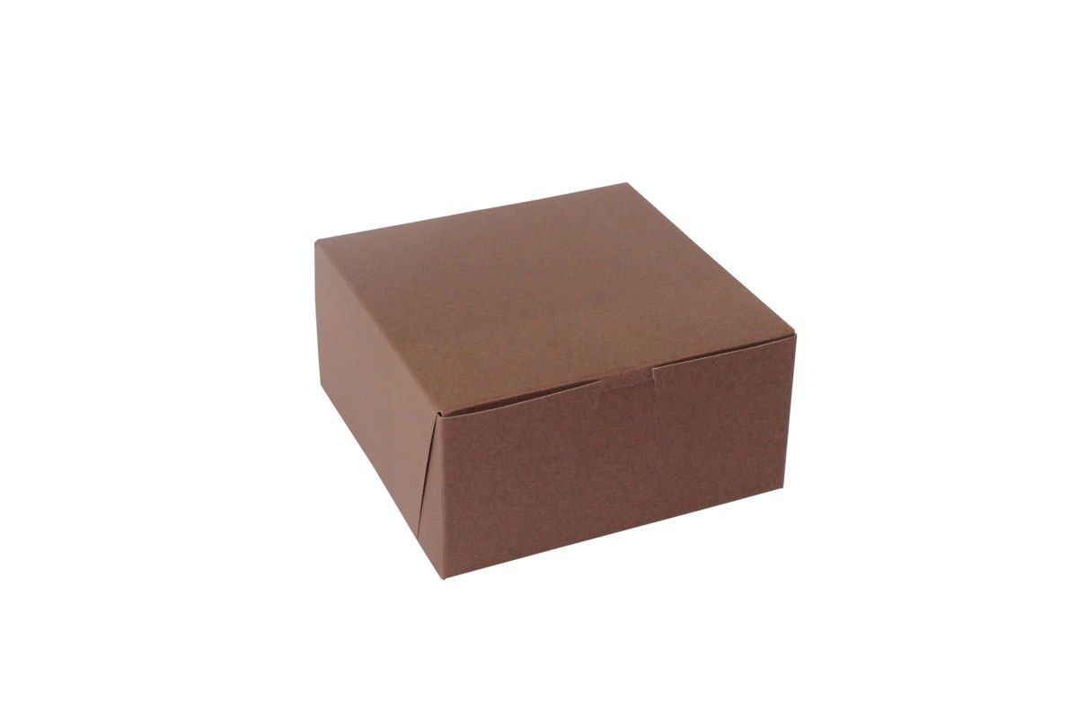 Cocoa - Cupcake Box - 8 x 8 x 4"