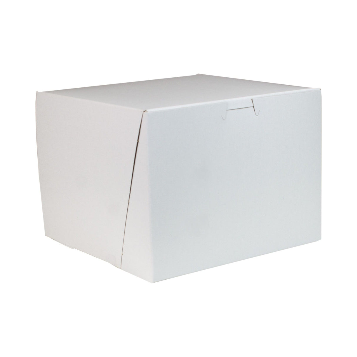 White/Kraft Interior - 1 Pc. Cake Box - 8 x 8 x 6"