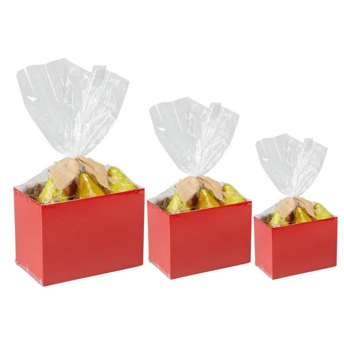 Clear Shrink Wrap Basket Box Bags