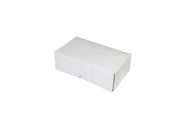 White - Snack Pack Box - 9-7/8 x 5-1/2 x 2-7/8"