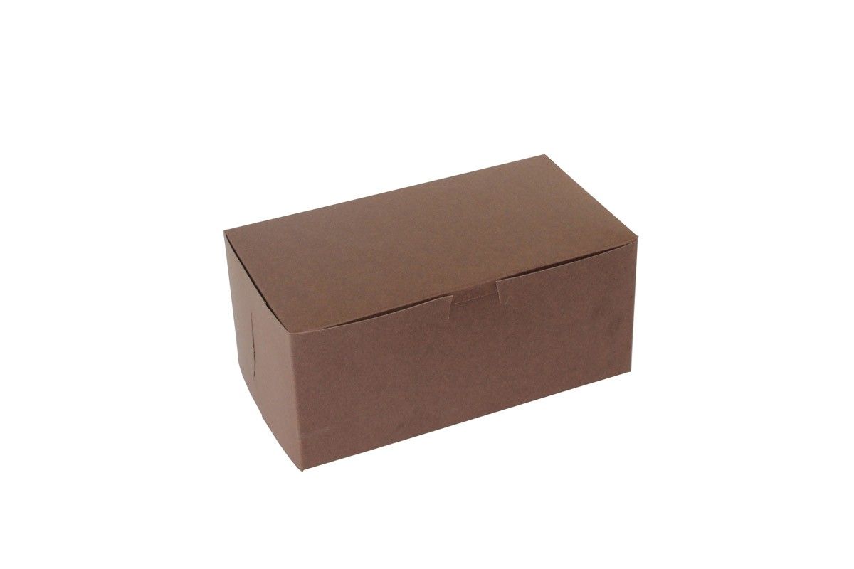 Cocoa Brown - 1 Pc. Cake Box - 9 x 5 x 4"