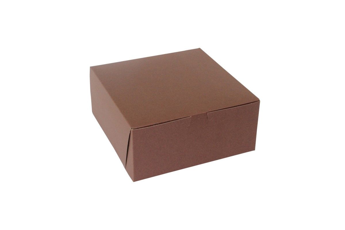 Cocoa - 1 Pc. Cake Box - 9 x 9 x 4"