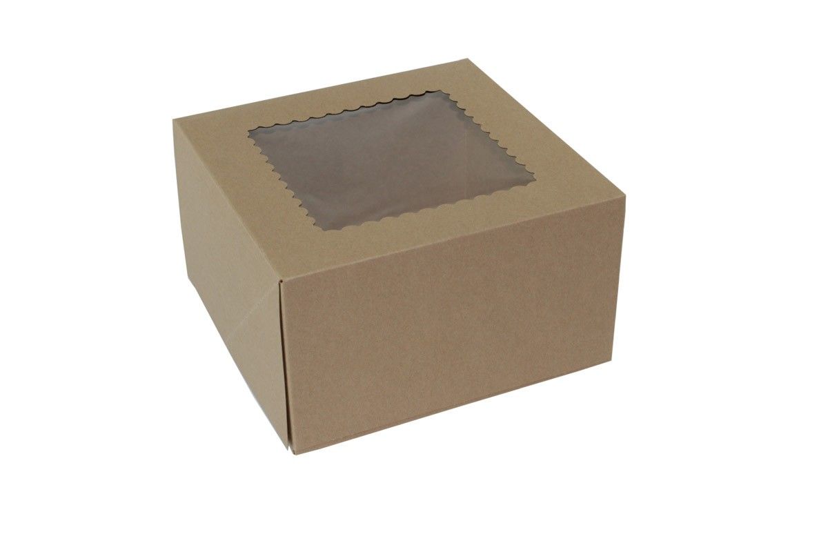 Kraft - 1 Pc. Cake Box - 9 x 9 x 5"