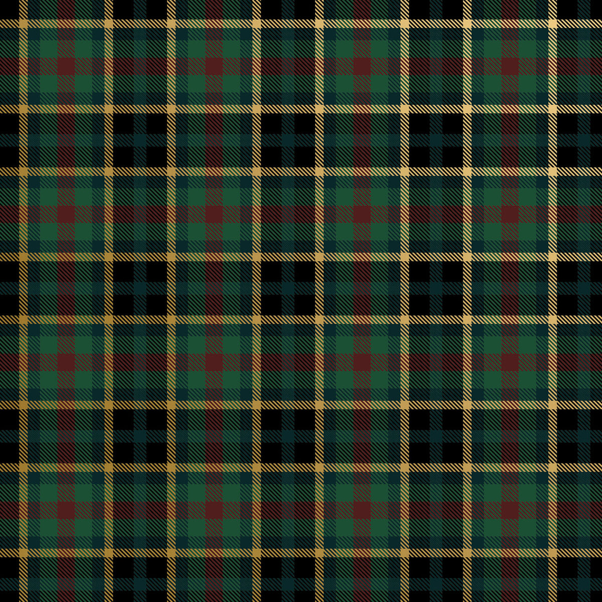 Hunter Navy Plaid Gift Wrap - B228.1a.jpg