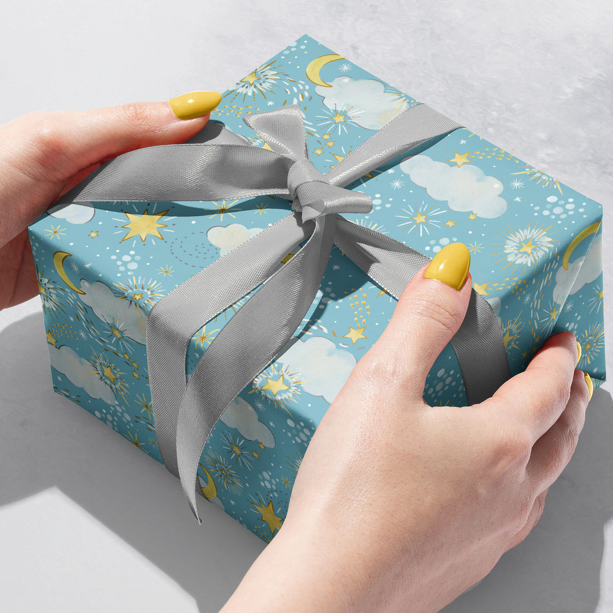 Twinkle Stars Gift Wrap - B235.1b.jpg
