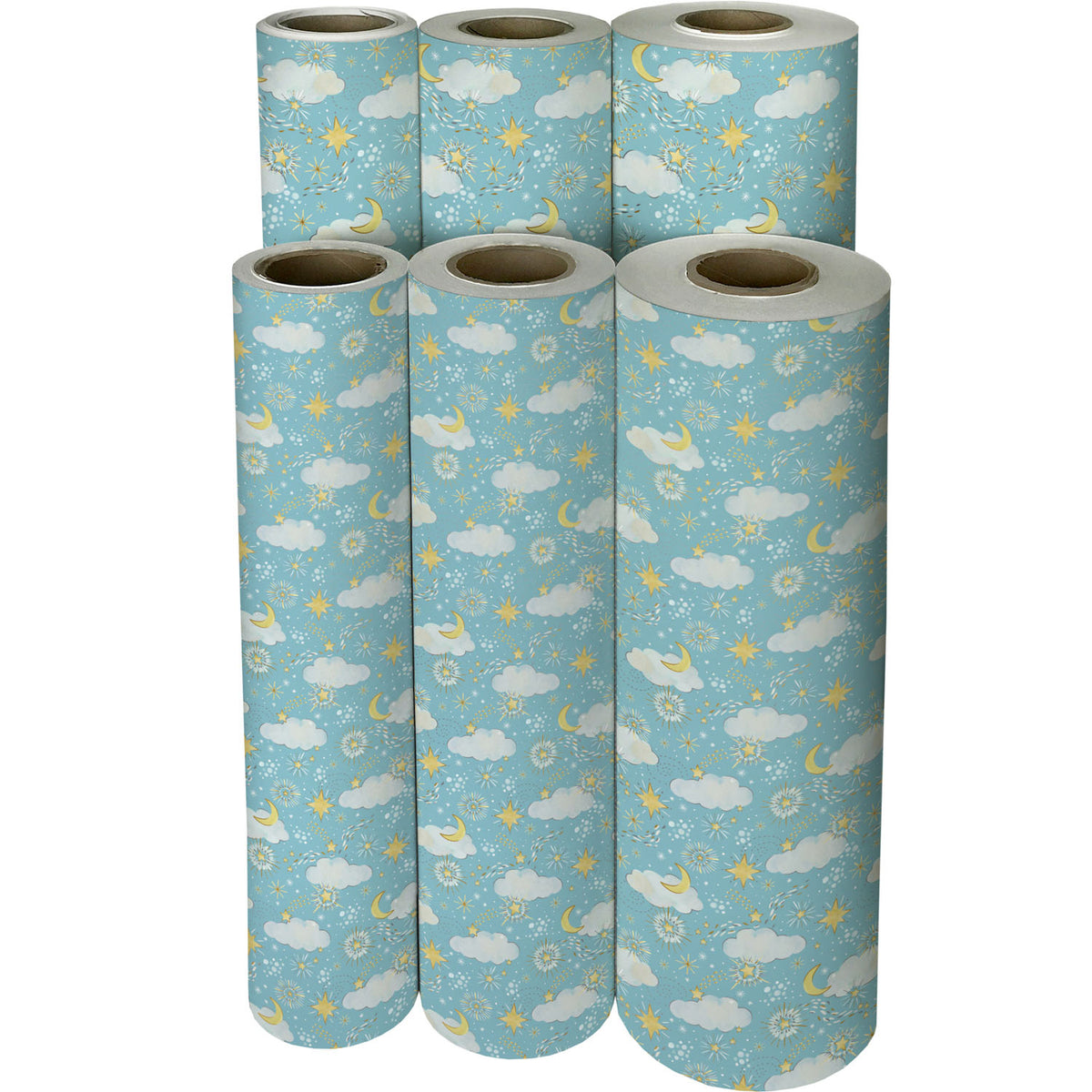 Twinkle Stars Gift Wrap - B235.1f.jpg