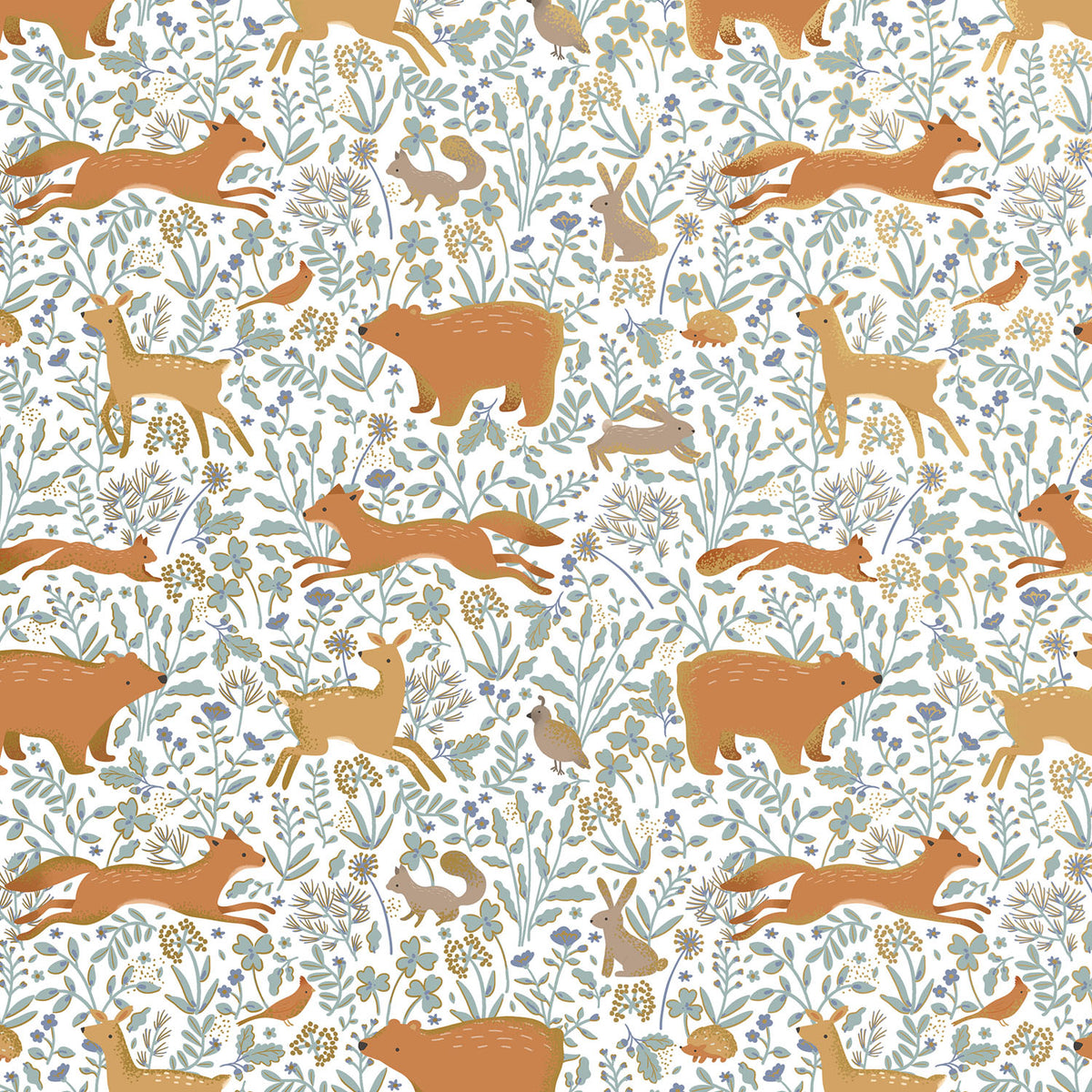 Woodland Animals Gift Wrap - B246.1a.jpg