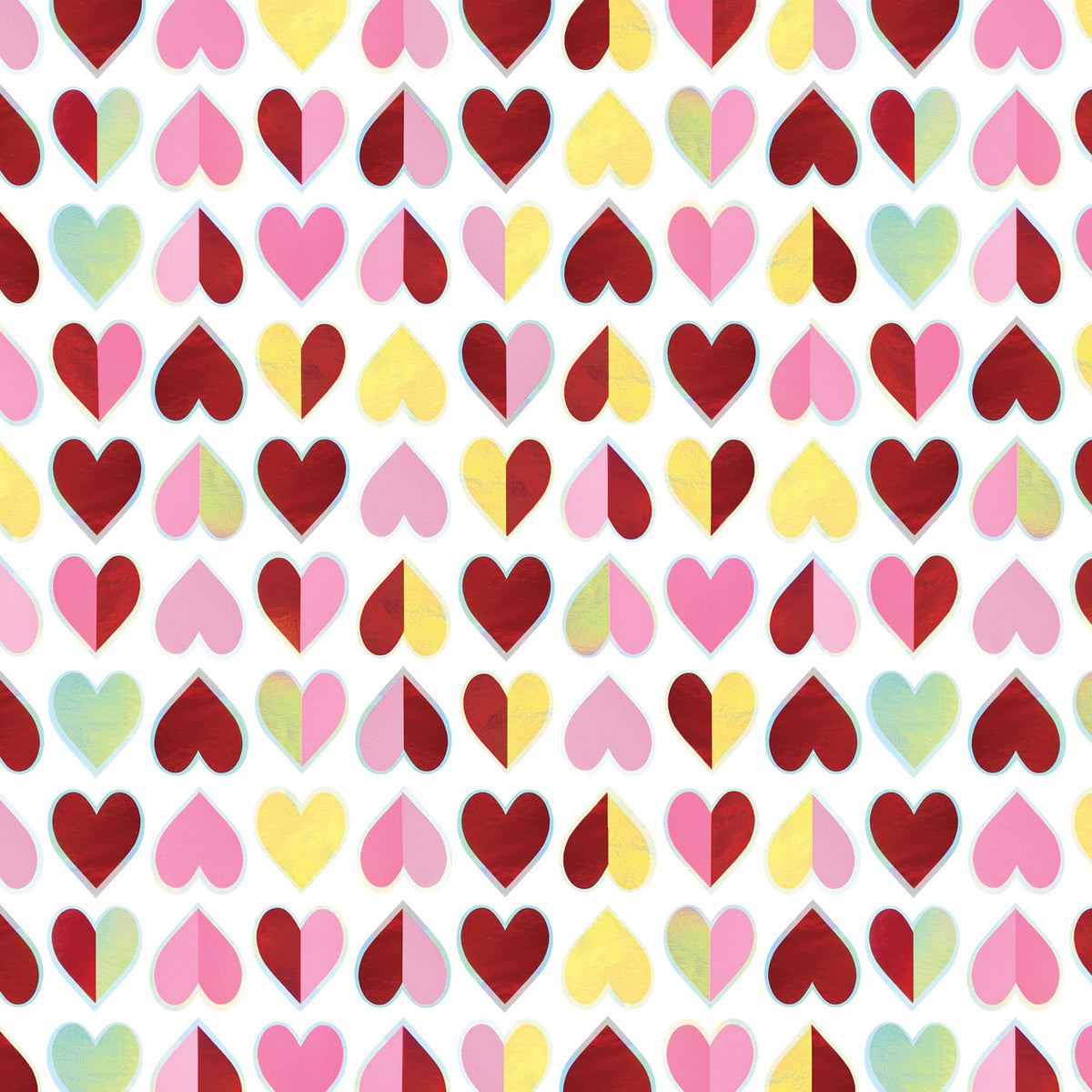 Sparkling Hearts Gift Wrap - B461.1a.jpg