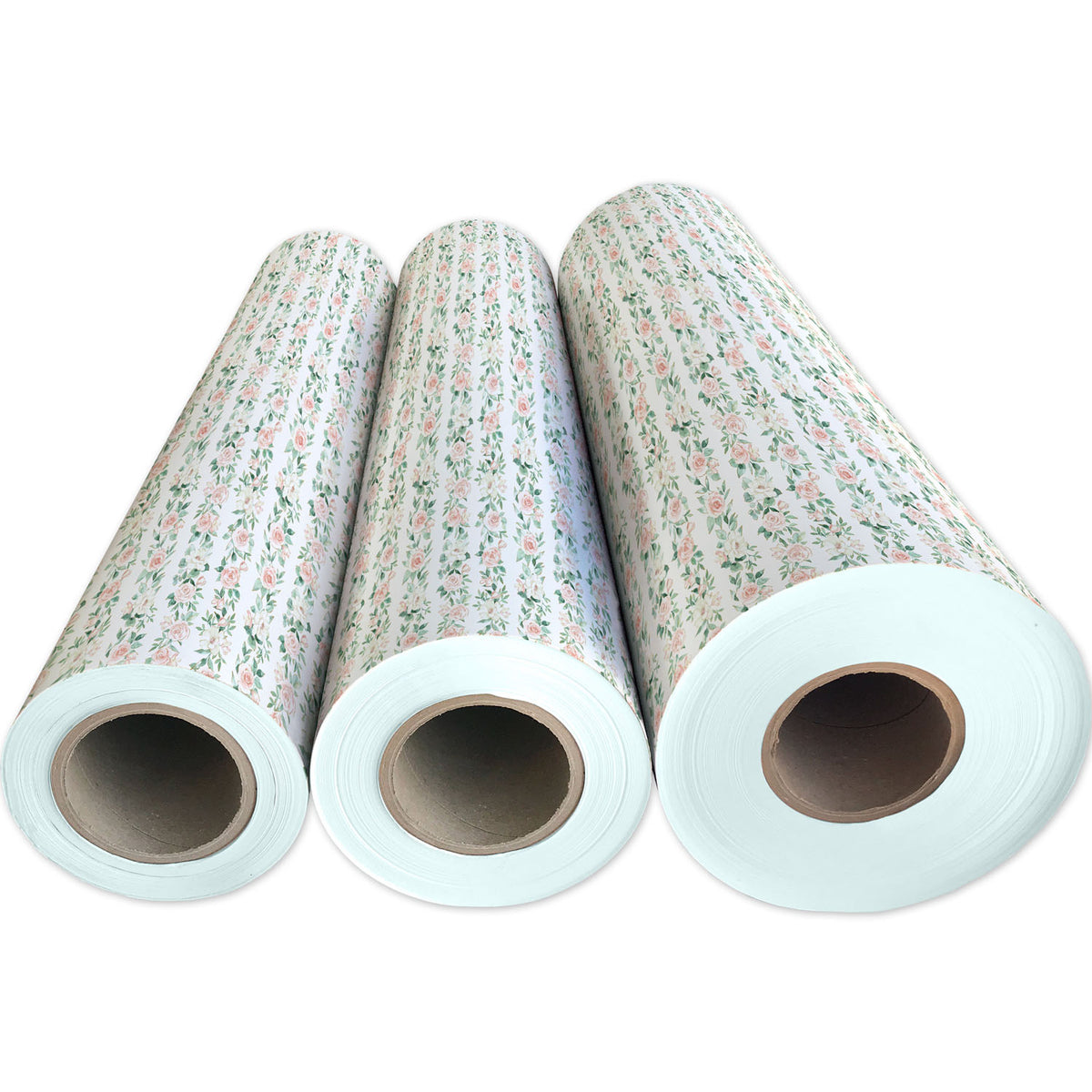 Pink Roses Gift Wrap - B474.1g.jpg