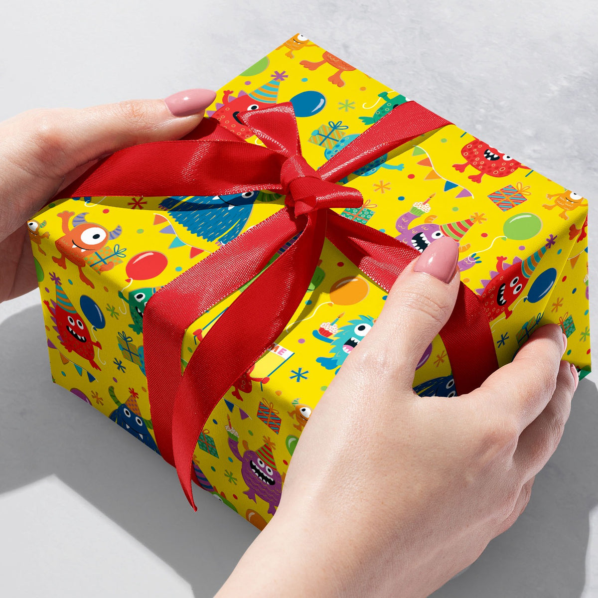 Party Monsters Gift Wrap - B486.1b.jpg