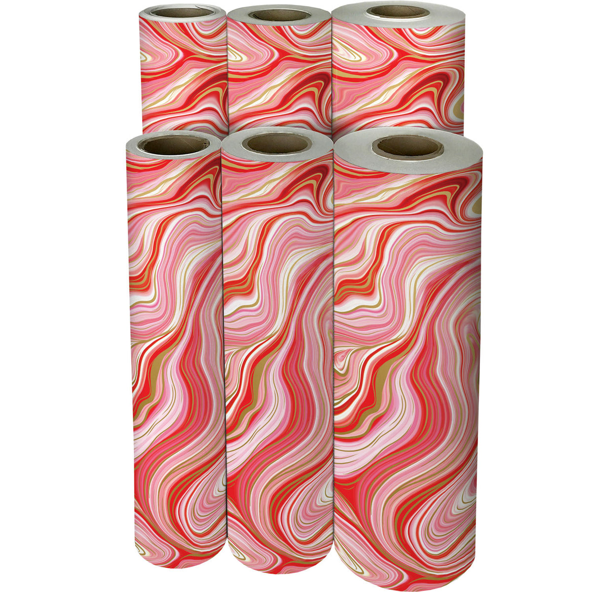 Marbleized Red Gift Wrap - B629.1f.jpg