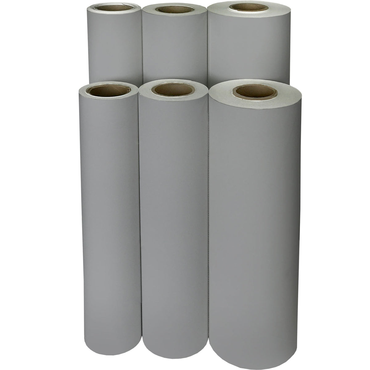 Gray Matte Gift Wrap - B917M.1f.jpg