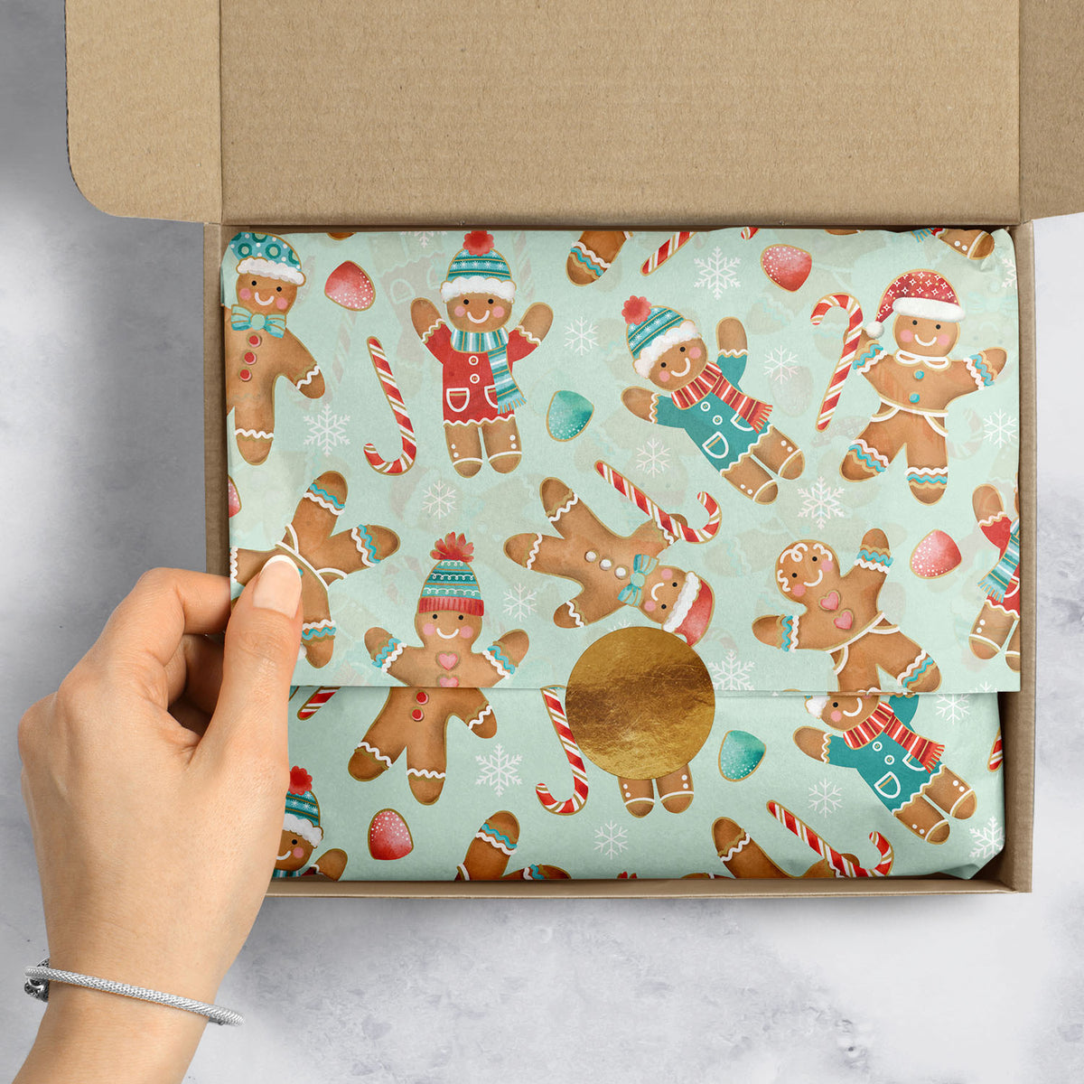 Gingerbread Cookies Gift Tissue - BXPT840.1e.jpg