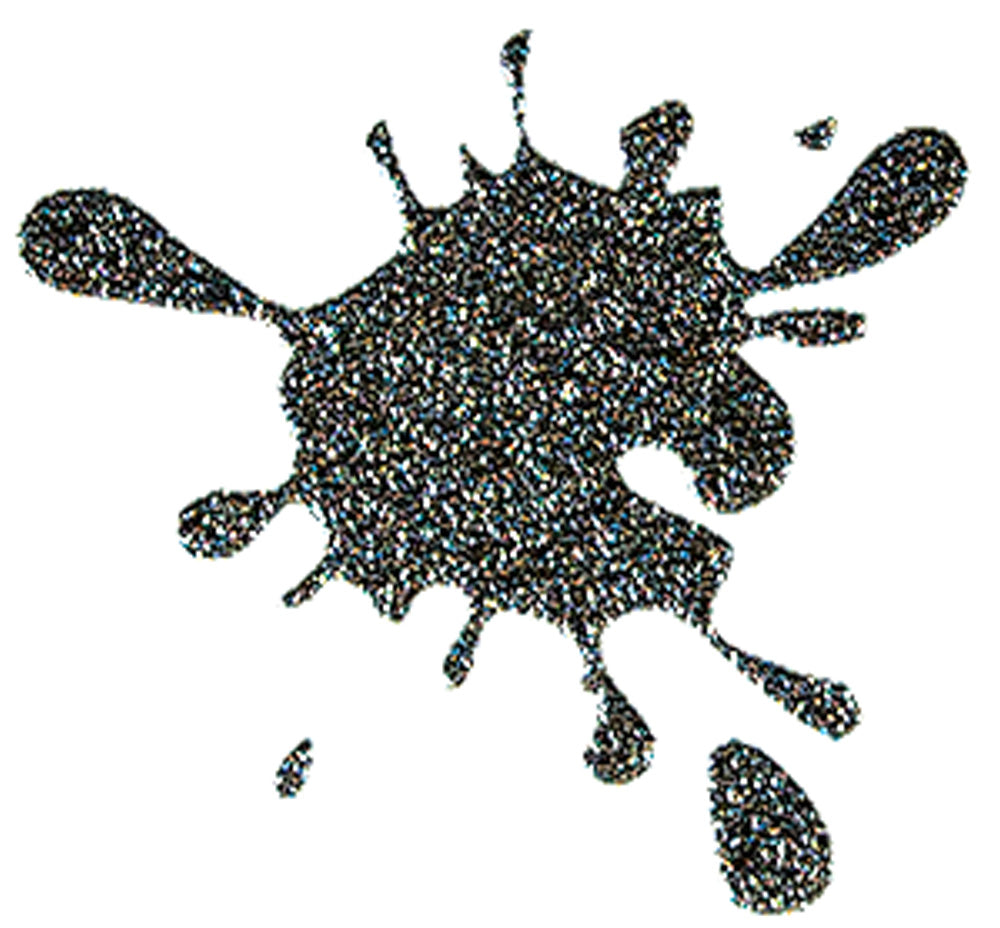 Glitter Black Screen Print