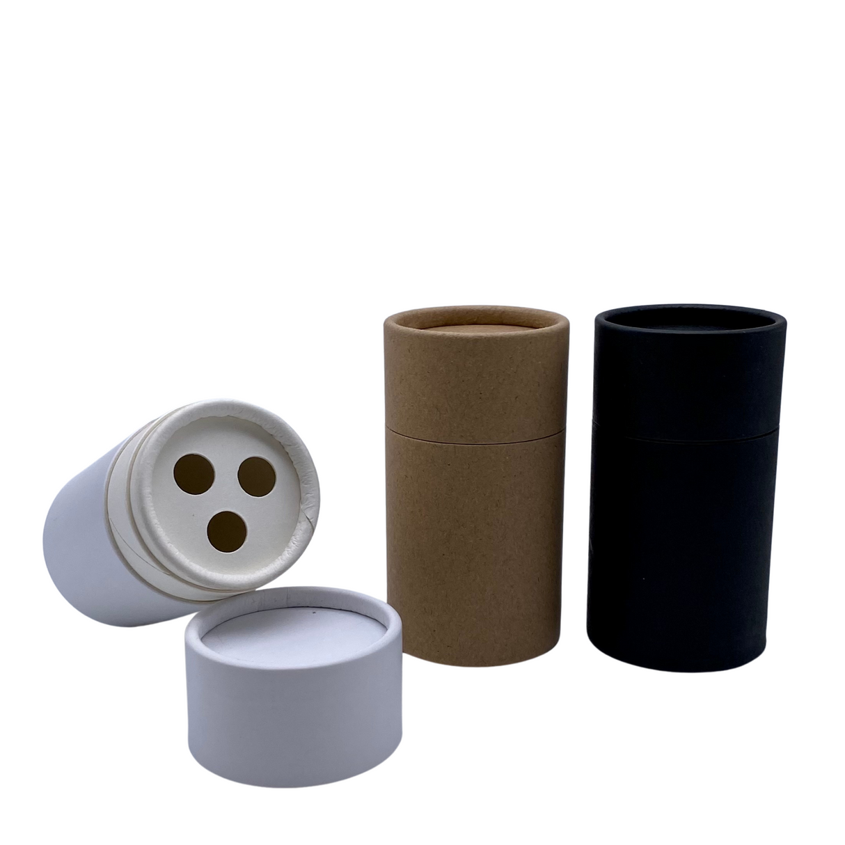 2 ounce / 60 g Paper Shaker Tube Large Holes