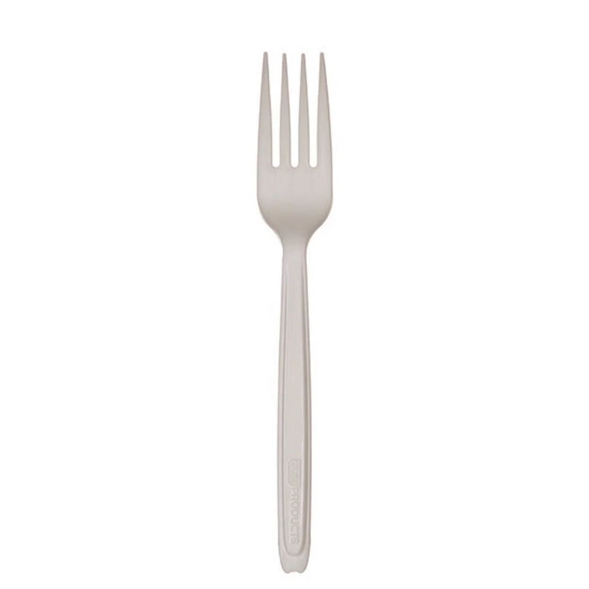Cutlerease Dispensable Renewable & Compostable Fork - 6in (QTY:960)